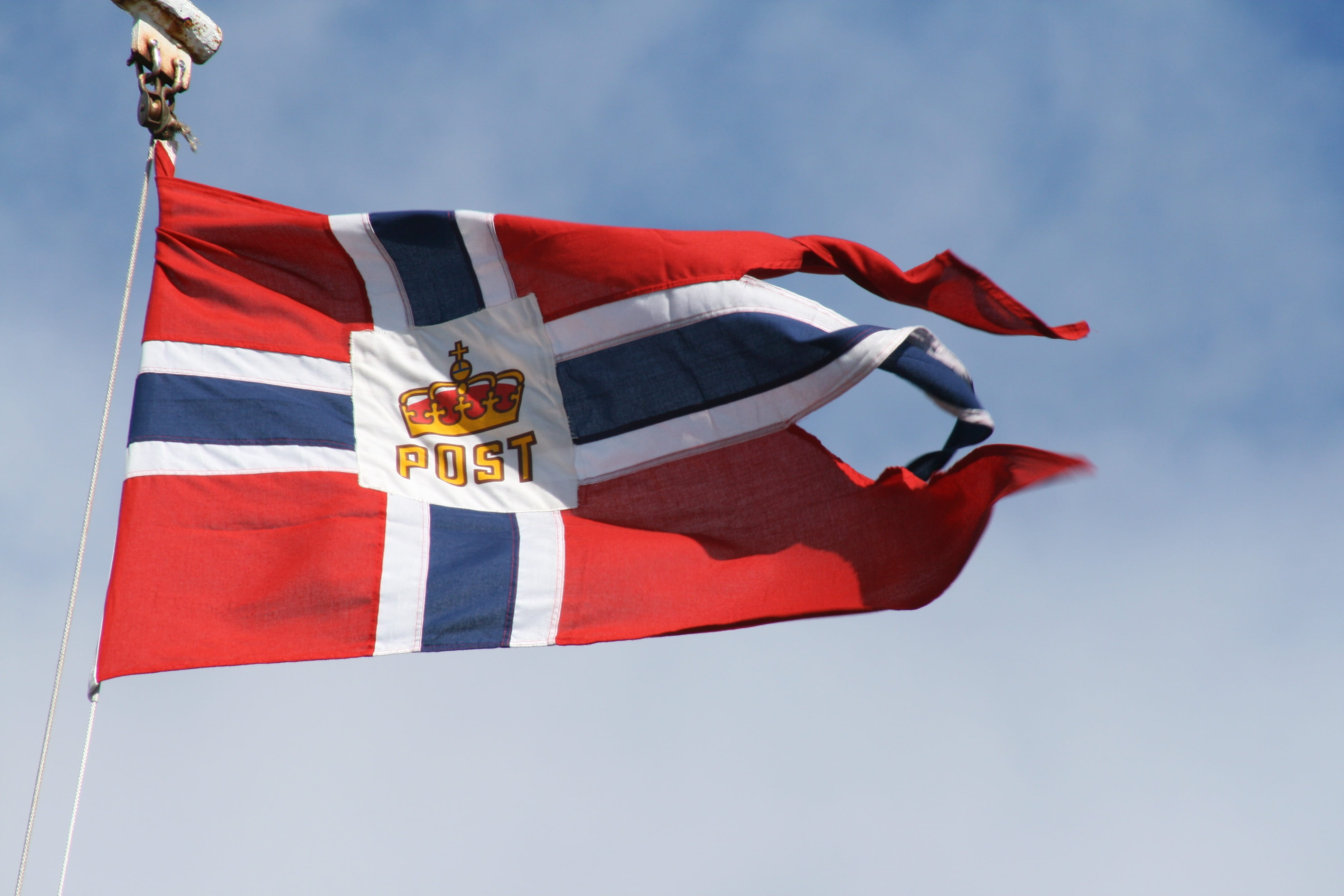 Какой флаг у норвегии фото