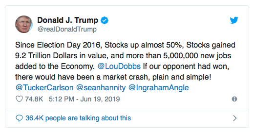 Donald Trump tweet